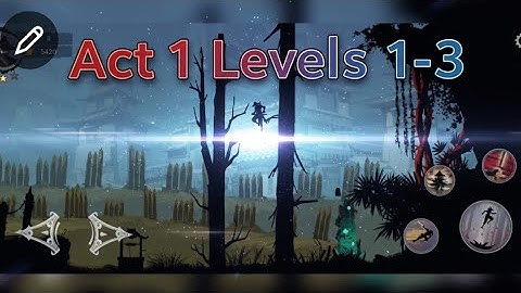Ninja Arashi 2 Shadow’s Return | Act 1: Levels 1-3 Gameplay Walkthrough | First Impressions. 