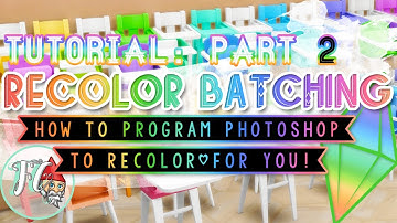 Batch Recolor Tutorial #2 // Dozens of Sims 4 Recolors at a press of a button!