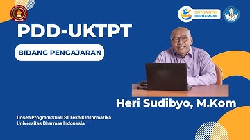 PDD-UKTPT HERI SUDIBYO, M.KOM | MATKUL PEMROGRAMAN TERSTRUKTUR | BIDANG PENGAJARAN 2025