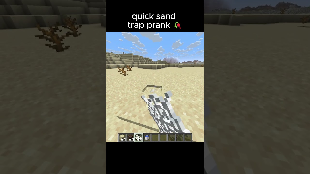 quicksand trap prank 🥀 