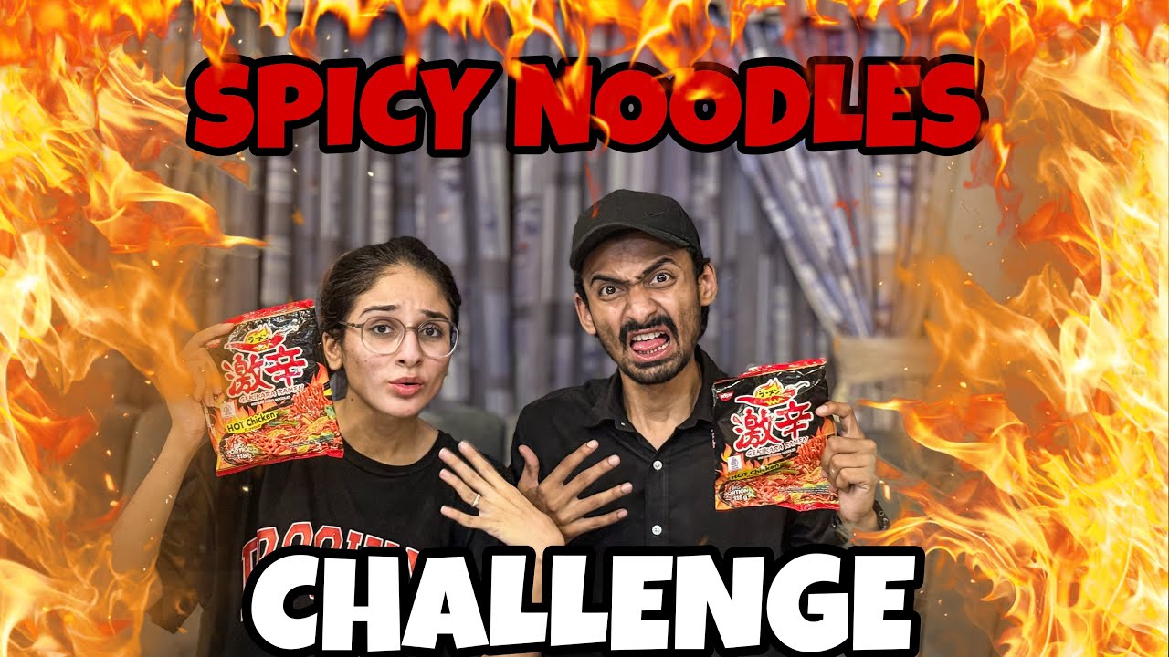 EXTREME SPICY| 🥵| RAMEN CHALLENGE WITH WIFE |