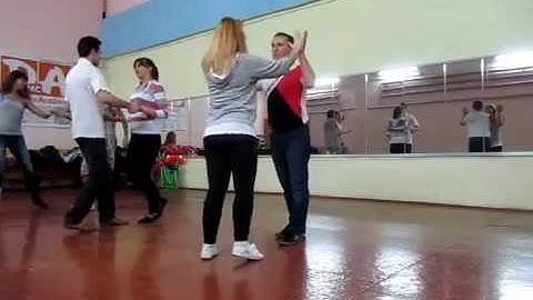 Танец Zouk - 2014-11-11 Слава -Оксана in dance studio DancA г. Гомель, Беларусь!
