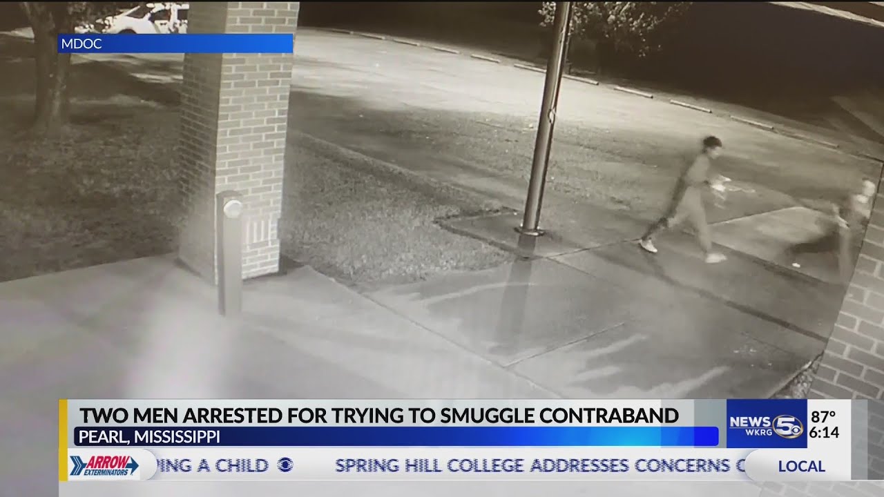 Two men arrested for trying to smuggle contraband - YouTube