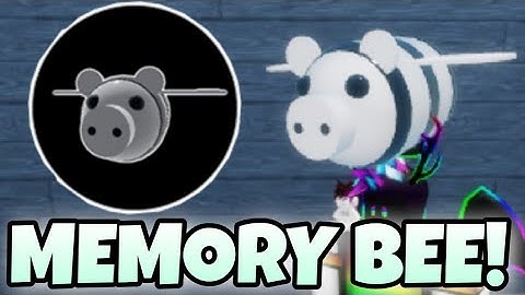 How To Get ‘‘MEMORY BEE’’ BADGE + MEMORY BEE MORPH | Piggy RP : Infection | Roblox
