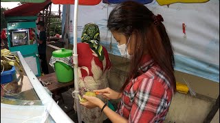 JSF 6967 CANTIK RAJIN Penjual Nasi Uduk Lontong Sayur  Pospol Pasar PuloGebang Jakarta TimurGX011583