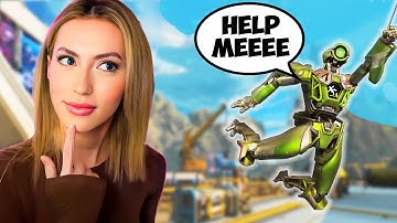 ClaraAtWork CARRIES The #1 Pathfinder! (Apex Legends)