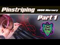 Pinstriping 1950 Mercury Part 1- HotRod Jen