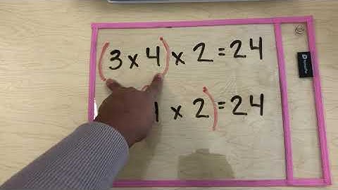 Associative Property of Multiplication