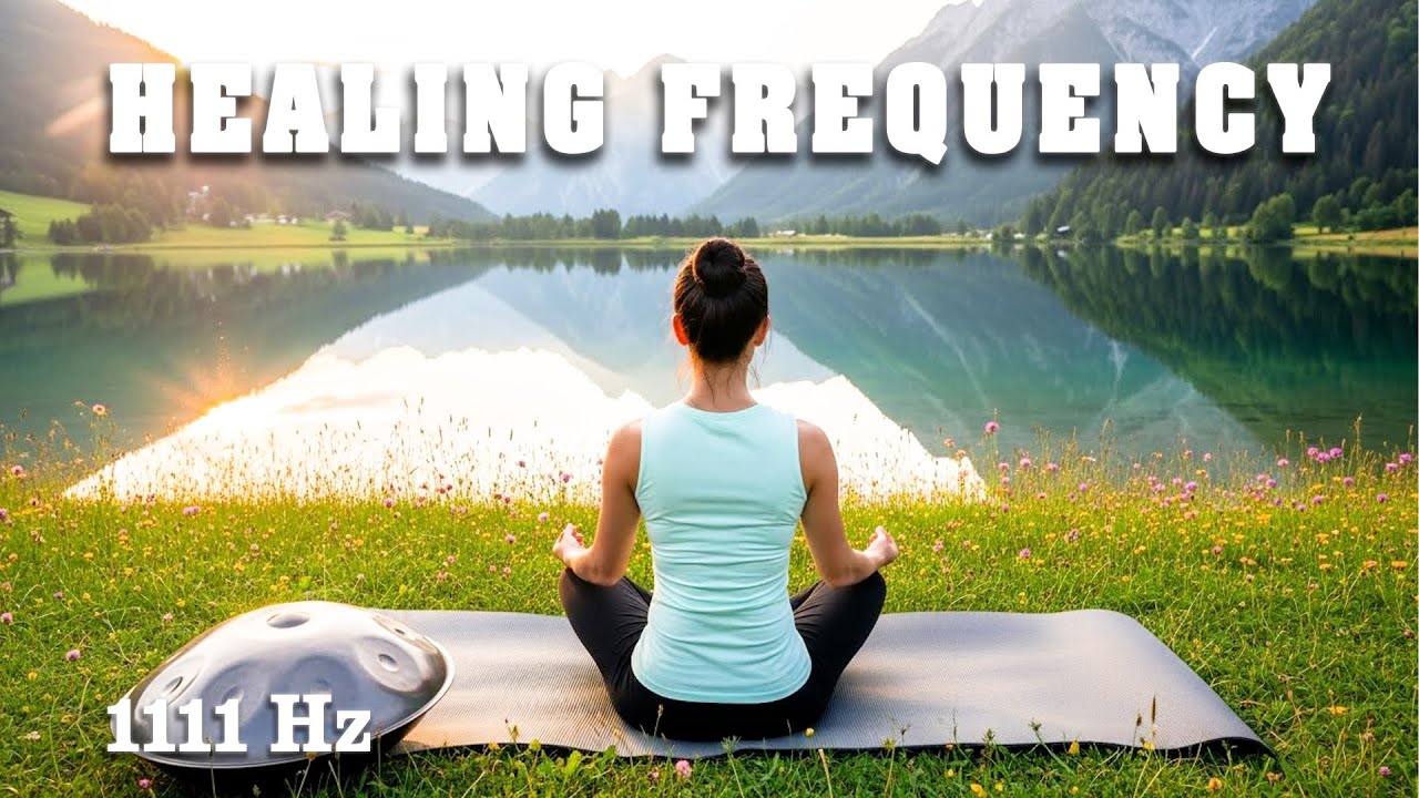 1111 Hz Healing Frequency | Handpan Meditation in Pure Nature