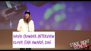 David Crowder Interview at KLOVE Fan Awards
