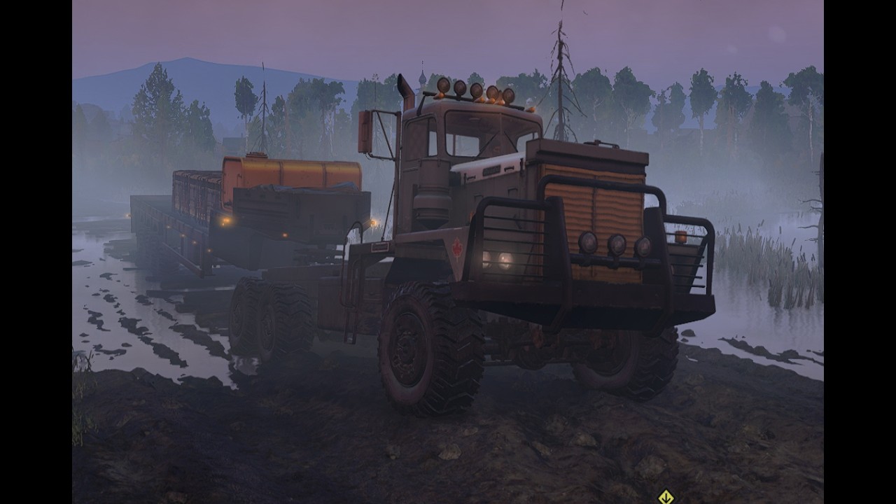 pacific p12 trofeum steam SnowRunner#20  Tajmyr zalane tereny