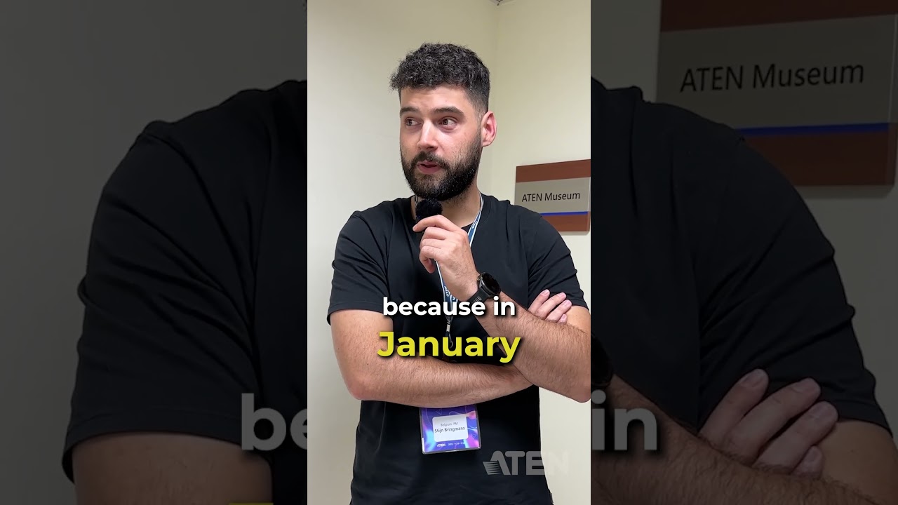 Stijn at ATEN Global Sales Meeting 2023 (GSM 2023) 