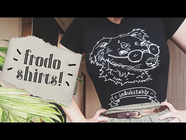 My First Merch Announcement! || Frodo Shirts!