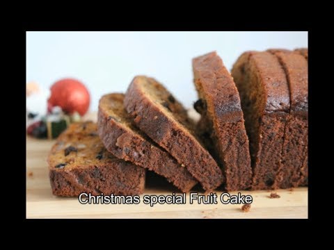 Christmas Fruit Cake Recipe with Rum l Kerala Plum Cake Recipe