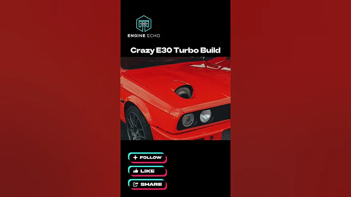 Turbocharged E30: boost, power, and classic BMW madness! #E30 #Turbo #BMW #Boosted