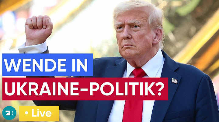 LIVE: Spricht Trump Machtwort zu Russland?