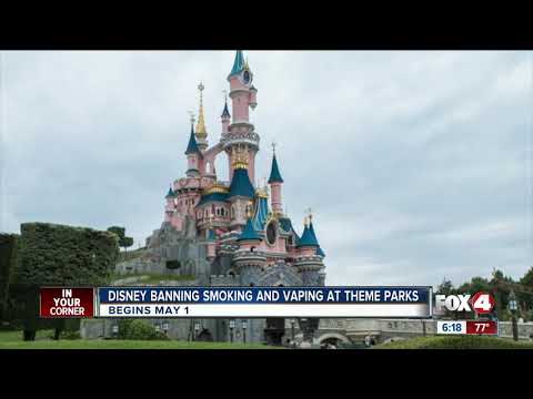 Disney banned smoking