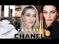 NEW CHANEL MAKEUP LOOK FALL 21 EYESHADOWS + LISA ELDRIDGE KITTEN MISCHIEF LIPSTICK|Review &amp; Tutorial