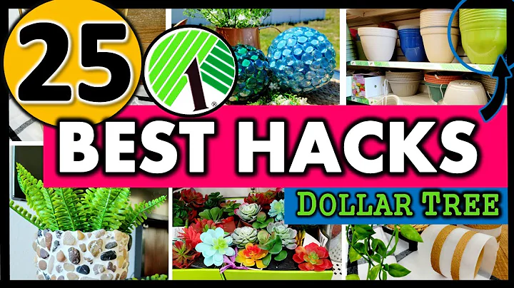 *BEST 25 -HIGH END Dollar Tree HACKS |$1 DECOR DIY'S and IDEAS you have to TRY!
