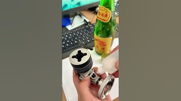 High alcohol can really be used as fuel, and engines also love alcohol.