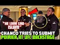Zaynukov Chanco Tries To SUBMIT Dustin Poirier Backstage At UFC 322 -Islam Makhachev Fight Week