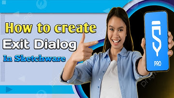 How to create exit dialog in sketchware by Amharic