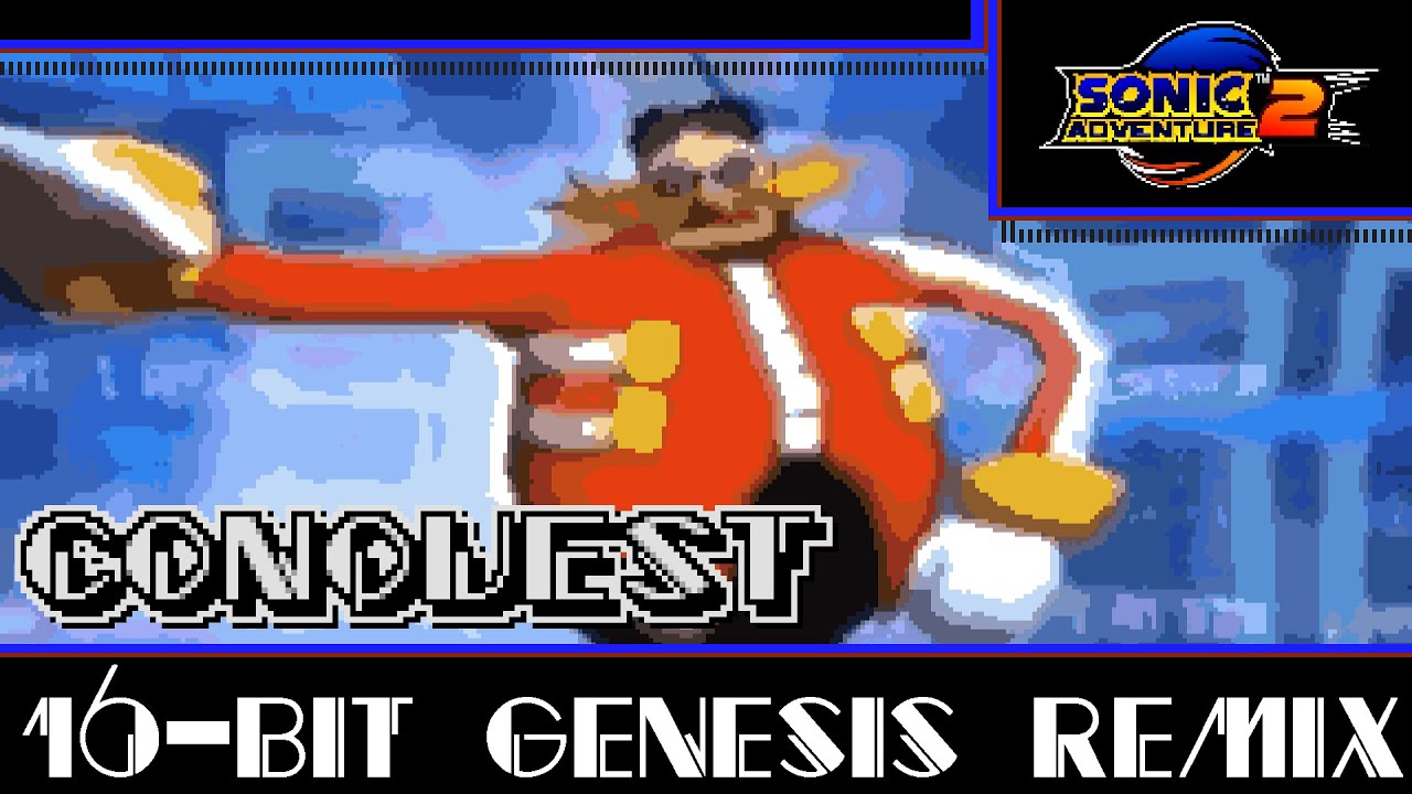 16-bit-genesis-conquest-sonic-adventure-2-commission-youtube