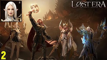 BEST MMORPG LIKE Diablo Mobile Game Lost Era: Immortal Legend Android ios Gameplay Open World Part 2