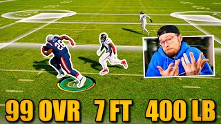 99 Overall 7 Foot 400 Lb GIANT PLAYERS GAUNTLET CHALLENGE Madden 21 Gauntlet