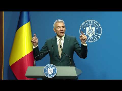 07/22/25 Conferință de presă susținută de PM Ilie Bolojan și de VPM Dragoș Anastasiu