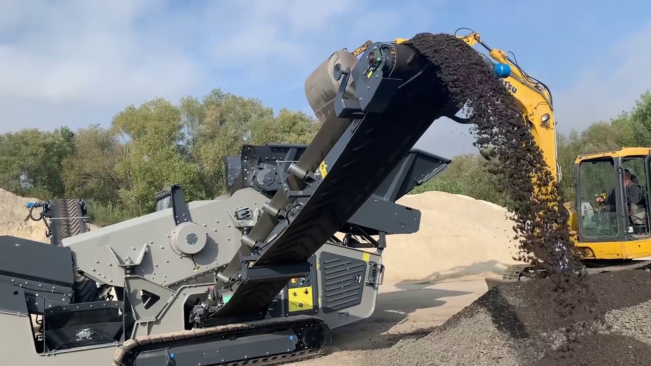 Mobile compact screener/scalper Kompatto K5030