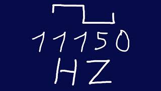 11150 hz square
