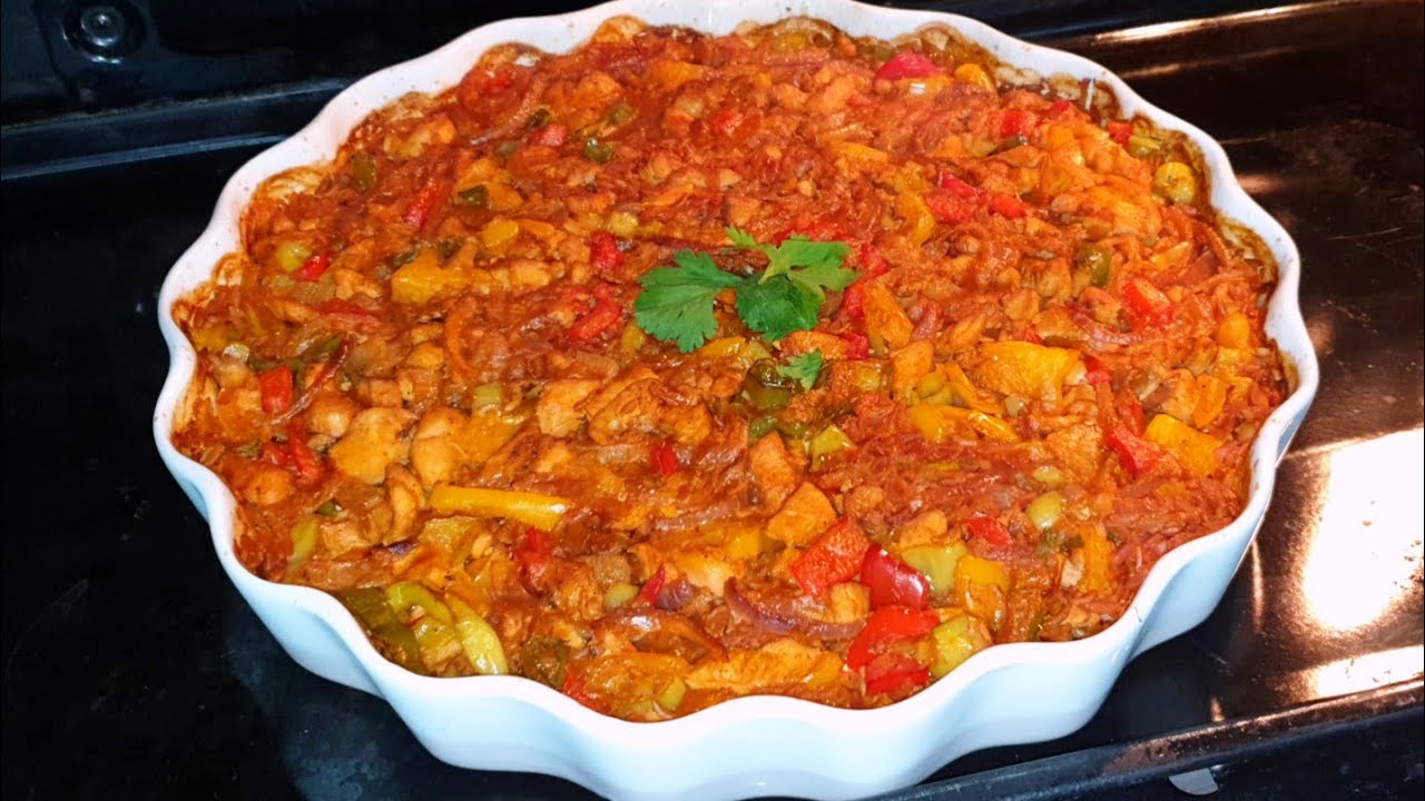 بربع فرخة عملت وجبة ممتازه تنفع فى العزومات تحضر فى دقائق