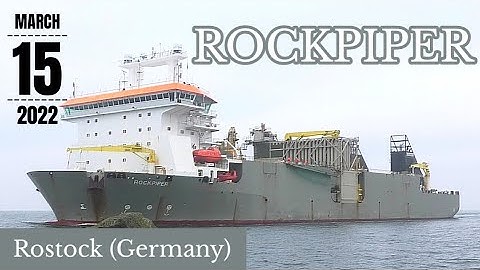 𝐏𝐢𝐩𝐞 𝐛𝐮𝐫𝐲𝐢𝐧𝐠 𝐯𝐞𝐬𝐬𝐞𝐥 𝐑𝐎𝐂𝐊𝐏𝐈𝐏𝐄𝐑 - 𝐚𝐫𝐫𝐢𝐯𝐚𝐥 𝐢𝐧 𝐑𝐨𝐬𝐭𝐨𝐜𝐤 (𝐆𝐞𝐫𝐦𝐚𝐧𝐲)