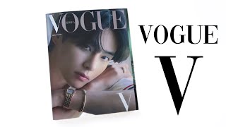 V - VOGUE Korea Magazine Cover V (Oct 2022)