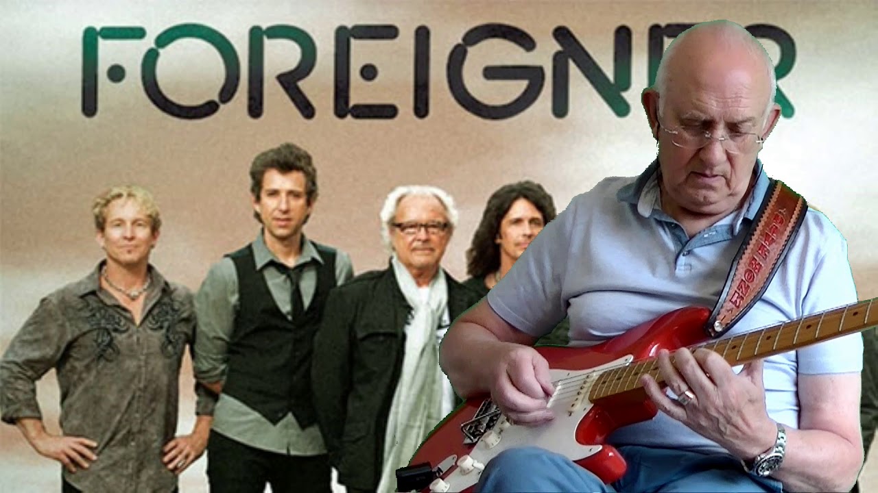 I ve been waiting for a girl like you foreigner instrumental cover