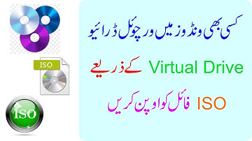 Open ISO File in a Virtual Drive