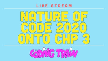 Nature of Code Continued: Attraction and onto Chapter 3!