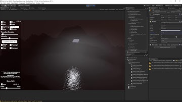 Unity Real-time Volumetric Area Lights with Weather Maker
