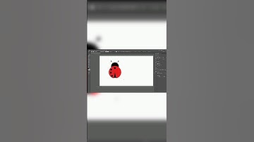 ladybug cute illustration #shorts #illustration #ytshorts