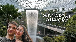 Singapore Changi Airport, The most beautiful airport we've ever seen!