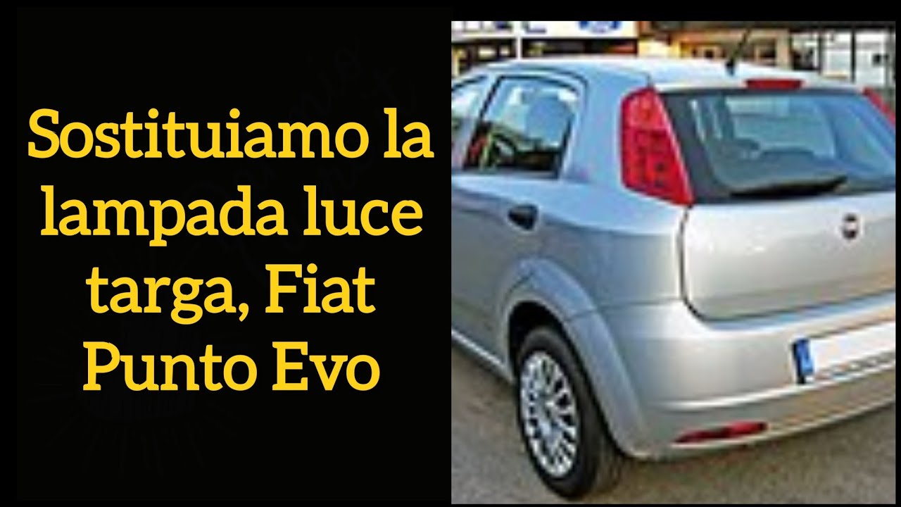 LKRGBXA Kit Luci Targa Per FIAT Bravo Grande Punto Punto Evo Luci - 7