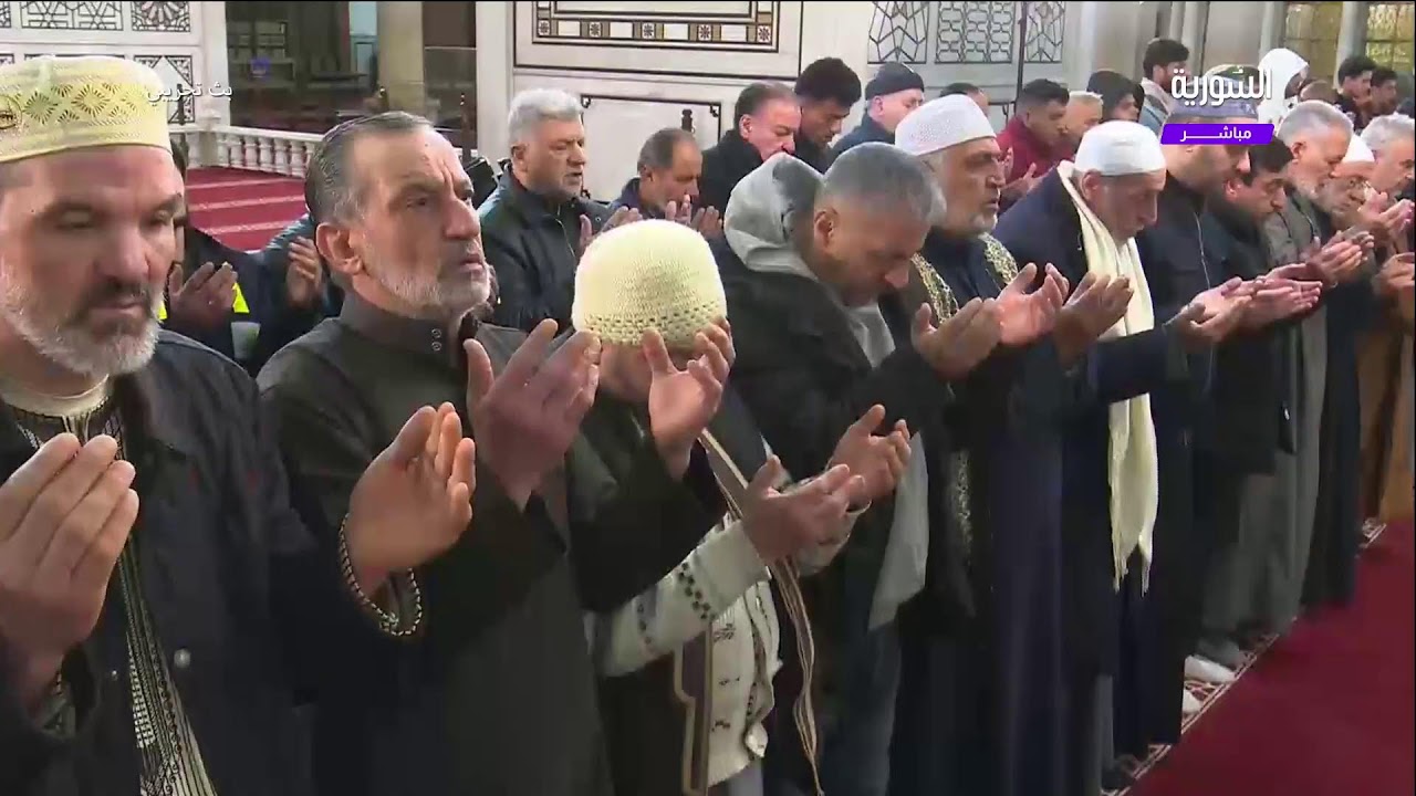 🟣مباشر | أذان الفجر من الجامع الأموي بدمشق #السورية