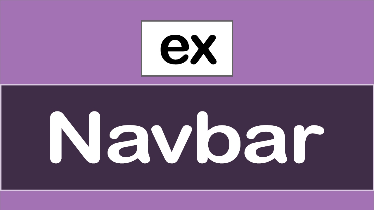 ( HTML || CSS ) Create Simple Horizontal Navigation bar --- عمل نافبار ...