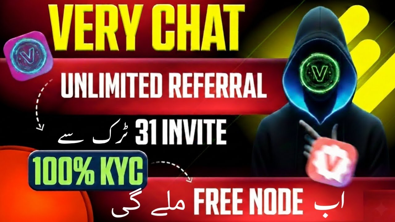 VeryChat Unlimited Referral Trick | How to Complete 31 Referrals on One Mobile (Full Guide)