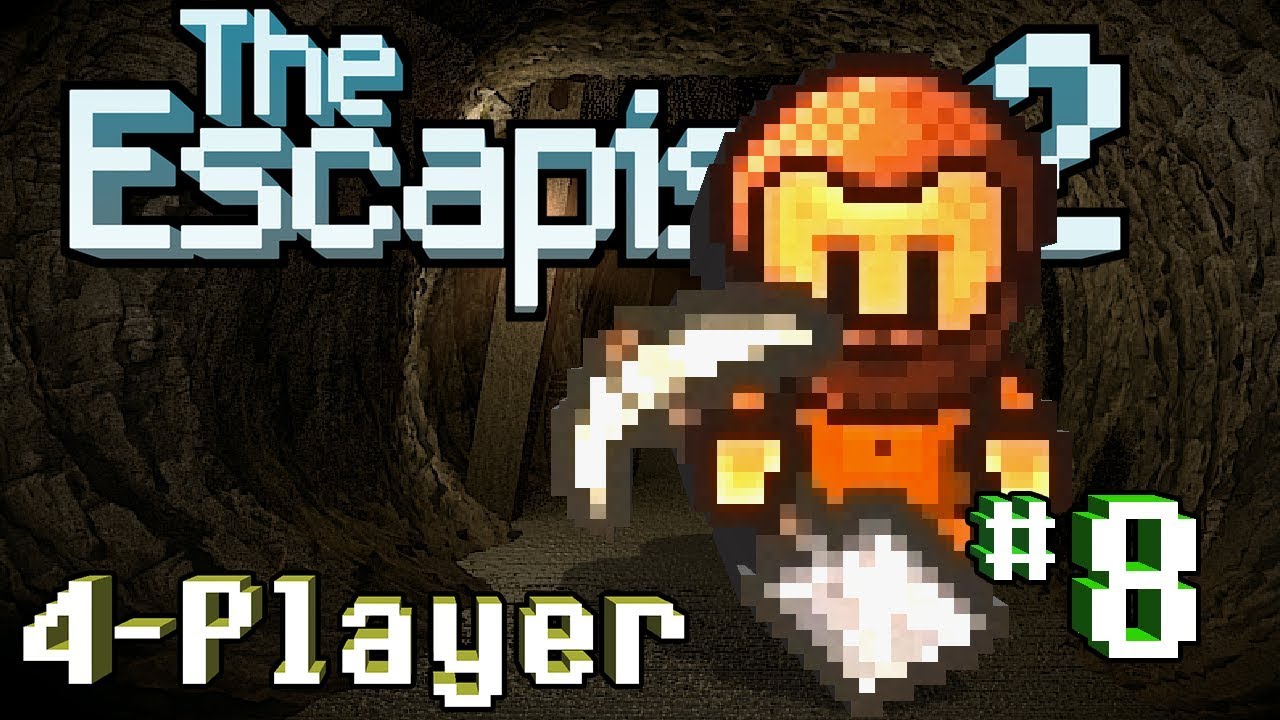 The Escapists 2 4 Player 8 Tunnel Rats 4 Player Gameplay Youtube