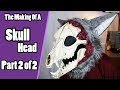 //The Making Of A Skull Head #2// Furring & Details - Skull Demon Fursuit Tutorial