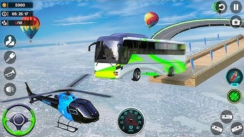 Bus Simulator: Bus Stunt Games 3D - Superhero Bus Stunt Driving - Android Gameplay #2