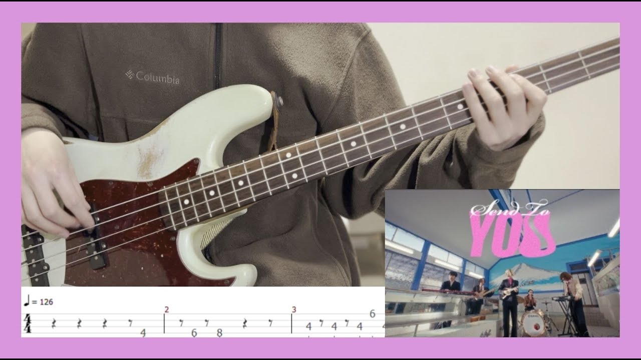 luv  Send To You  ベース弾いてみた  TAB