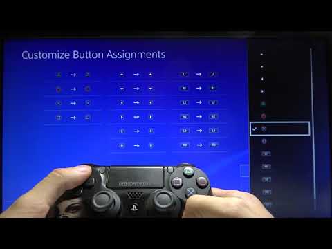 How to Change Assignments in SONY PlayStation 4 – Switch Buttons - YouTube